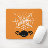 Halloween Spider Web Mousepad (Mit Mouse)