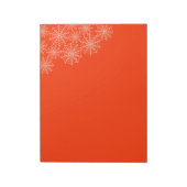 Halloween Spider Web Notizblock (Rotiert)