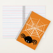 Halloween Spider Web Notizblock (Innen)