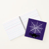 Halloween Spider Web Notizblock (Innenseite)