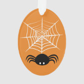 Halloween Spider Web Ornament (Rückseite)