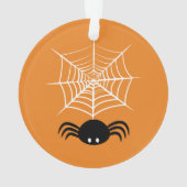 Halloween Spider Web Ornament (Rückseite)