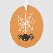 Halloween Spider Web Ornament (Vorderseite)