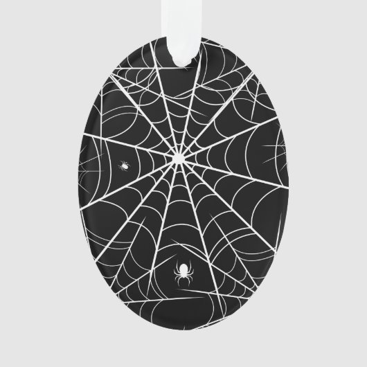 Halloween Spider Web Ornament (Vorderseite)