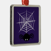 Halloween Spider Web Ornament Aus Metall (Rechts)