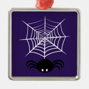 Halloween Spider Web Ornament Aus Metall
