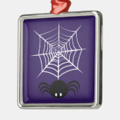 Halloween Spider Web Ornament Aus Metall (Links)