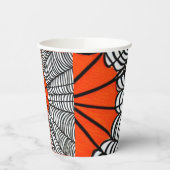 Halloween Spider Web Paper Cups Pappbecher (Links)