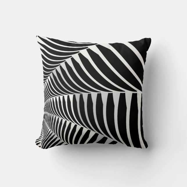 Halloween Spider Web Pillow Kissen (Vorderseite)