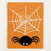 Halloween Spider Web Planer (Vorderseite)
