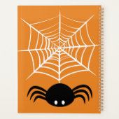 Halloween Spider Web Planer (Rückseite)
