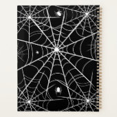 Halloween Spider Web Planer (Rückseite)