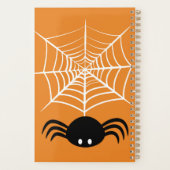 Halloween Spider Web Planer (Rückseite)