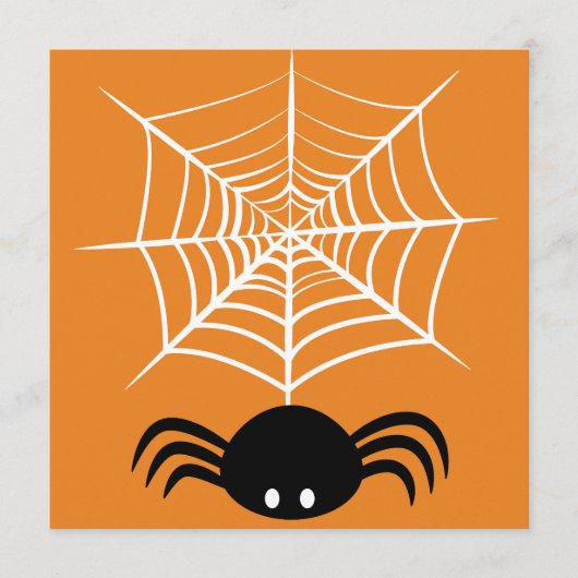 Halloween Spider Web Programm (Vorderseite)