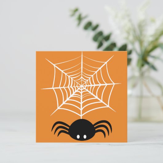 Halloween Spider Web Programm (Stehend Vorderseite)