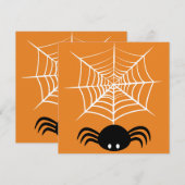 Halloween Spider Web Programm (Vorne/Hinten)