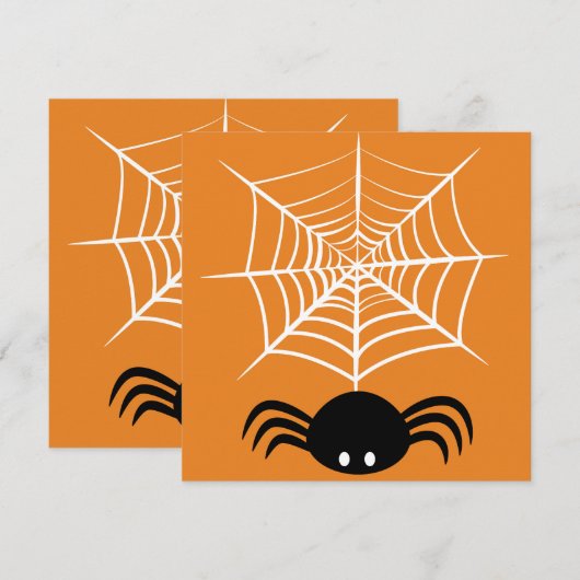 Halloween Spider Web Programm (Vorne/Hinten)