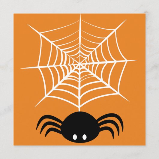 Halloween Spider Web Programm (Rückseite)