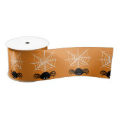 Halloween Spider Web Satinband (Spule)