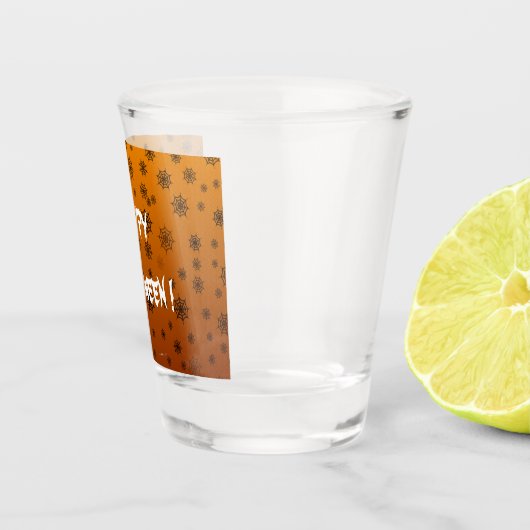 Halloween Spider Web Schnapsglas (Rechts)