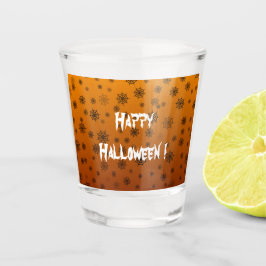 Halloween Spider Web Schnapsglas