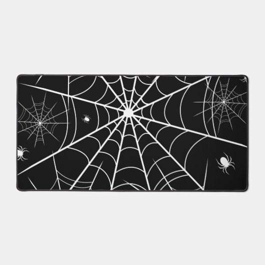 Halloween Spider Web Schreibtischunterlage (Vorderseite)