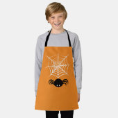Halloween Spider Web Schürze (Getragen)