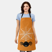 Halloween Spider Web Schürze (Getragen)