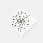 Halloween Spider Web Serviette (Ecke)