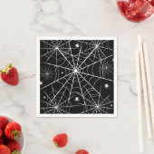 Halloween Spider Web Serviette (Beispiel)