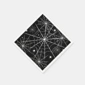 Halloween Spider Web Serviette (Ecke)