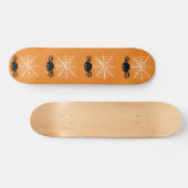 Halloween Spider Web Skateboard (Horizontal)