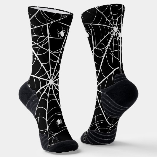 Halloween Spider Web Socken (Gewinkelt)