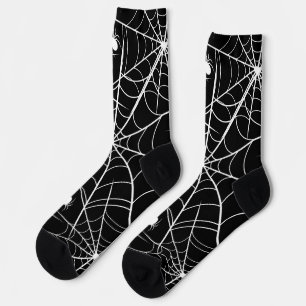 Halloween Spider Web Socken