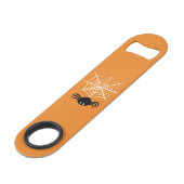 Halloween Spider Web Speed Flaschenöffner (Rückseite Schrägansicht)