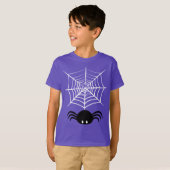 Halloween Spider Web T-Shirt (Vorne ganz)
