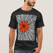 Halloween Spider Web T-Shirt (Vorderseite)