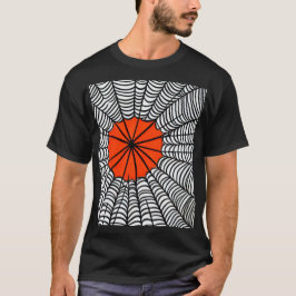 Halloween Spider Web T-Shirt