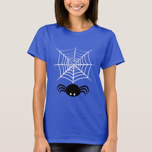 Halloween Spider Web T-Shirt (Vorderseite)