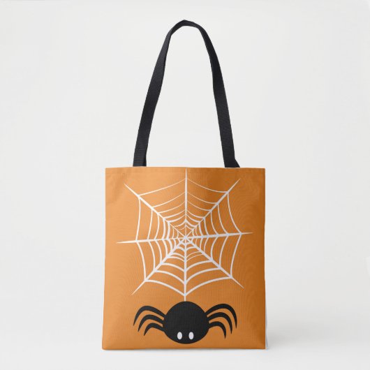Halloween Spider Web Tasche (Vorderseite)