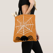 Halloween Spider Web Tasche (Von Nahem)