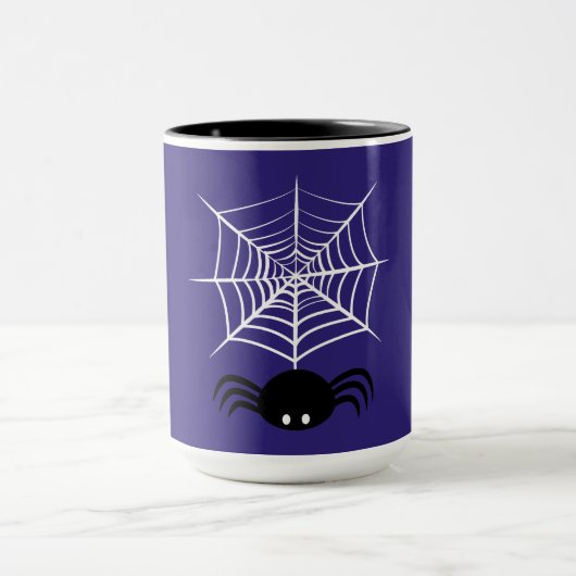 Halloween Spider Web Tasse (Zentrum)