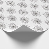 Halloween, Spider Web, Trick oder Treat, Boo Geschenkpapier (Ecke)
