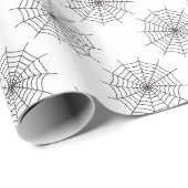 Halloween, Spider Web, Trick oder Treat, Boo Geschenkpapier (Rolleneckpunkt)