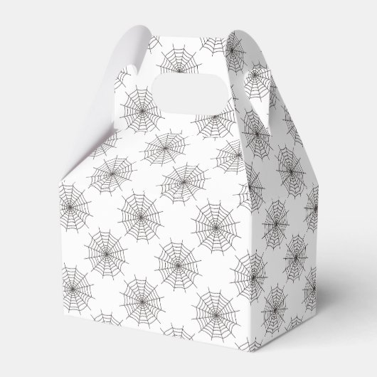 Halloween, Spider Web, Trick oder Treat, Boo Geschenkschachtel (Rückseite)
