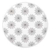 Halloween, Spider Web, Trick oder Treat, Boo Keramikknauf (Vorderseite)