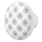 Halloween, Spider Web, Trick oder Treat, Boo Keramikknauf (Rechts)