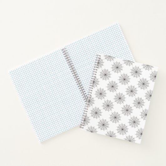 Halloween, Spider Web, Trick oder Treat, Boo Notizblock (Innenseite)