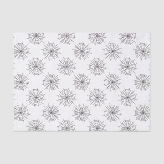 Halloween, Spider Web, Trick oder Treat, Boo Seidenpapier (Vorderseite)