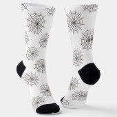 Halloween, Spider Web, Trick oder Treat, Boo Socken (Gewinkelt)